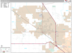 Casa Grande Digital Map Premium Style